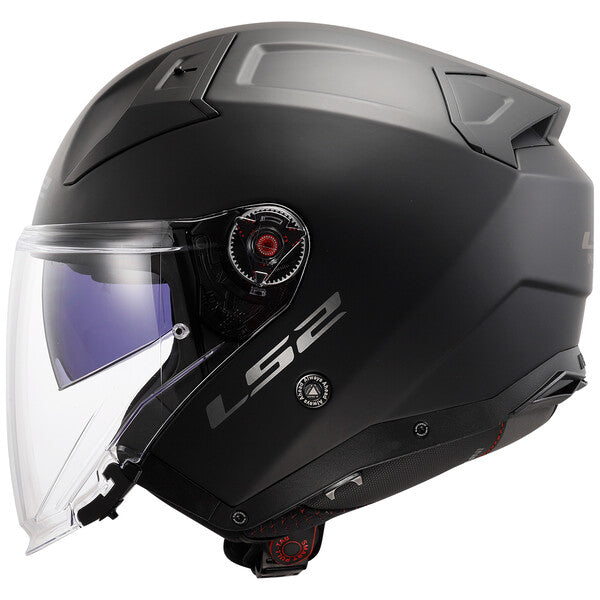 LS2 OF603 INFINITY II – SOLID MATT BLACK-MATT
