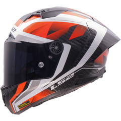 LS2 FF805 THUNDER GP AERO – RAUTE WHITE RED-GLOSS