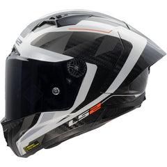 LS2 FF805 THUNDER GP AERO – RAUTE WHITE GREY-GLOSS