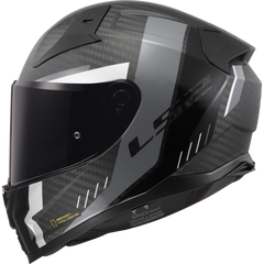 LS2 FF811 VECTOR II CARBON – GRID MATT BLACK GREY-MATT