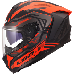 LS2 FF817 CHALLENGER II – DRAVIX RED-MATT