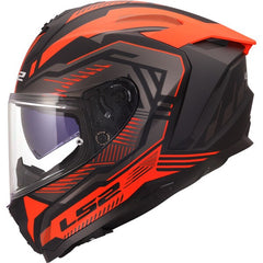 LS2 FF817 CHALLENGER II – DRAVIX RED-MATT