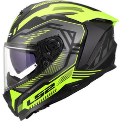 LS2 FF817 CHALLENGER II – DRAVIX H-V YELLOW-MATT
