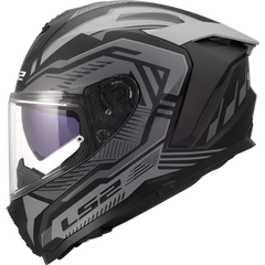 LS2 FF817 CHALLENGER II – DRAVIX GREY-MATT