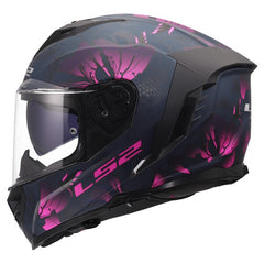 LS2 FF818 STORM III – BURST BLACK PINK-MATT
