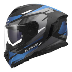 LS2 FF818 STORM III – KOMAI BLACK BLUE-MATT