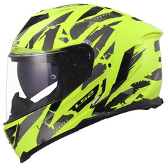 LS2 FF818 STORM III – KAOS H-V YELLOW-GLOSS