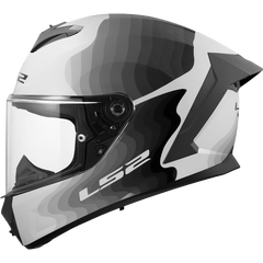 LS2 FF820 RAPID III – FLOW WHITE GREY-GLOSS
