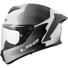 LS2 FF820 RAPID III – FLOW WHITE GREY-GLOSS