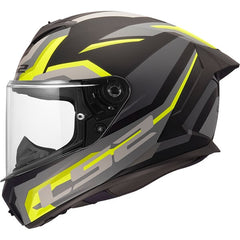 LS2 FF820 RAPID III – HYPER BLACK H-V YELLOW-MATT