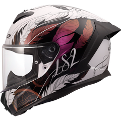 LS2 FF820 RAPID III – BOHO WHITE BLACK PINK-GLOSS