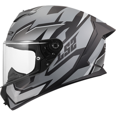 LS2 FF820 RAPID III – XTREM BLACK GREY-MATT