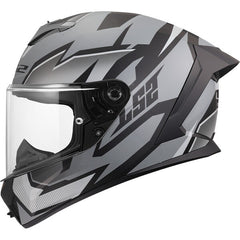 LS2 FF820 RAPID III – XTREM BLACK GREY-MATT