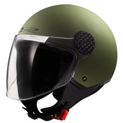 LS2 OF558 SPHERE II – SOLID MATT MILITARY GREEN-MATT