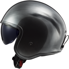 LS2 OF599 SPITFIRE II – JEANS JEANS TITANIUM-GLOSS