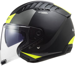 LS2 OF600 COPTER II – URBANE MATT BLACK HI-VIS YELLOW-MATT