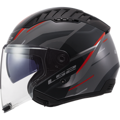 LS2 OF600 COPTER II – DISTON GREY RED-GLOSS