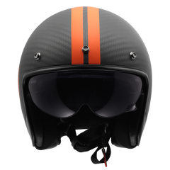 LS2 OF601 BOB II CARBON – STAR ORANGE-MATT