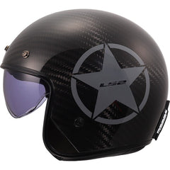 LS2 OF601 BOB II CARBON – STAR GREY-GLOSS