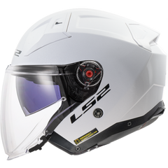 LS2 OF603 INFINITY II – SOLID WHITE-GLOSS