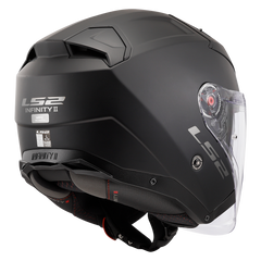 LS2 OF603 INFINITY II – SOLID MATT BLACK-MATT