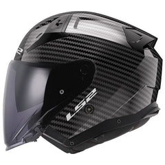 LS2 OF603 INFINITY II CARBON – SOLID CARBON-GLOSS