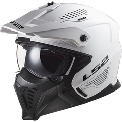 LS2 OF606 DRIFTER – SOLID WHITE-GLOSS