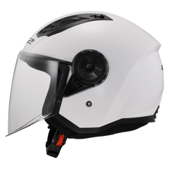 LS2 OF616 AIRFLOW II – SOLID WHITE-GLOSS