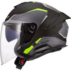 LS2 OF618 VERSO II – AIR BLACK H-VIS YELLOW-MATT