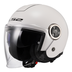 LS2 OF620 CLASSY – SOLID WHITE-GLOSS