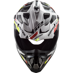 LS2 MX700 SUBVERTER EVO II – STOMP WHITE BLACK-GLOSS