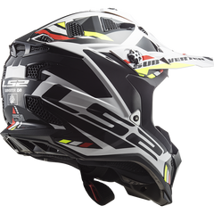 LS2 MX700 SUBVERTER EVO II – STOMP WHITE BLACK-GLOSS