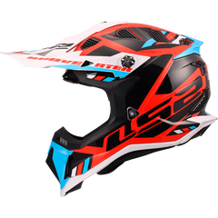 LS2 MX700 SUBVERTER EVO II – STOMP WHITE BLUE RED-GLOSS
