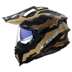 LS2 MX701 EXPLORER CARBON – TRICK BROWN SAND-MATT