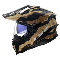 LS2 MX701 EXPLORER CARBON – TRICK BROWN SAND-MATT