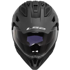 LS2 MX702 PIONEER II – SOLID MATT BLACK-MATT