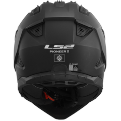 LS2 MX702 PIONEER II – SOLID MATT BLACK-MATT