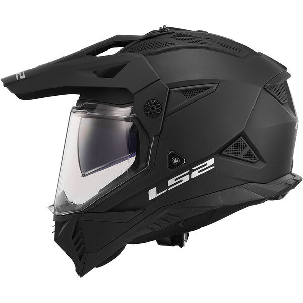 LS2 MX702 PIONEER II – SOLID MATT BLACK-MATT
