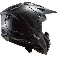 LS2 MX703 X-FORCE – SOLID CARBON-GLOSS