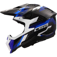 LS2 MX703 X-FORCE – PHANTOM BLUE WHITE-GLOSS