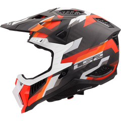 LS2 MX703 X-FORCE – PHANTOM ORANGE RED-MATT