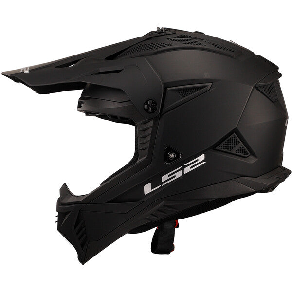 LS2 MX708 FAST II – SOLID MATT BLACK-MATT