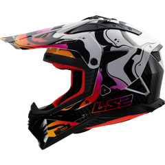 LS2 MX708 FAST II – WASH WHITE-GLOSS