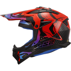 LS2 MX708 FAST II – WASH RED-GLOSS