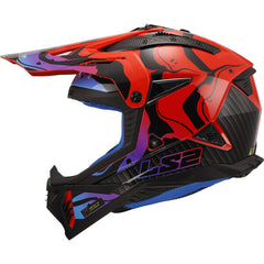 LS2 MX708 FAST II – WASH RED-GLOSS
