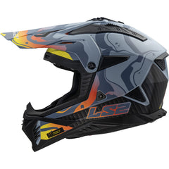 LS2 MX708 FAST II – WASH DARK GREY-MATT