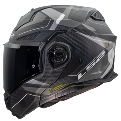 LS2 FF901 ADVANT X CARBON – HORIZON CHROME GREY-MATT