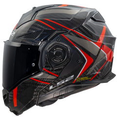 LS2 FF901 ADVANT X CARBON – FUTURE II RED-GLOSS