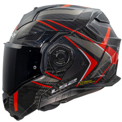 LS2 FF901 ADVANT X CARBON – FUTURE II RED-GLOSS
