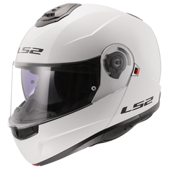 LS2 FF908 STROBE II – SOLID WHITE-GLOSS